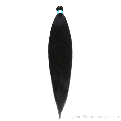 Wholesale 26inch 90g Braids Pre Stretched Hair Synthetic Hair Extensions African Braiding Hair Braids